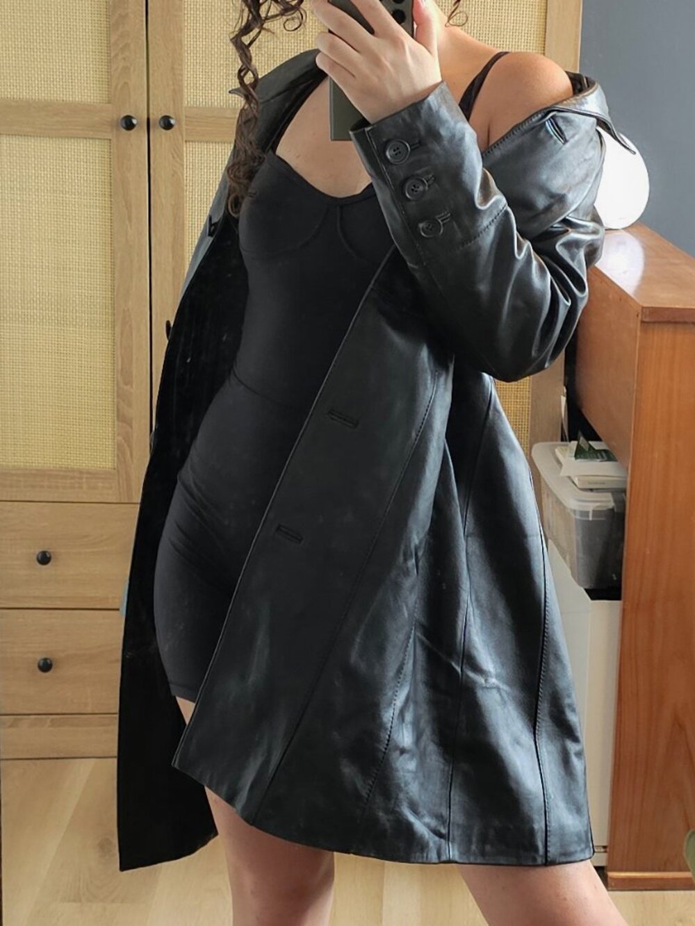Danier Genuine Leather Coat